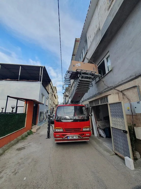 Bursa Yıldırım evden eve nakliyat ve asansör kiralama